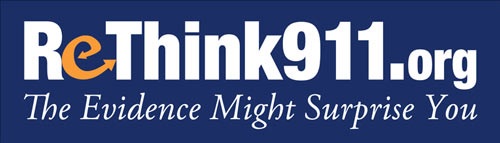 ReThink911 15 bumper sticker