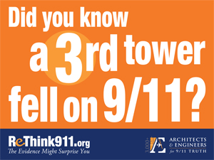 ReThink911 Lawn Sign Vers. 1